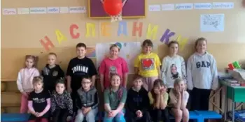 Первый день пришкольного лагеря