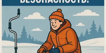 Профилактическая беседа на тему  "Зимняя рыбалка в радость, главное – безопасность!"